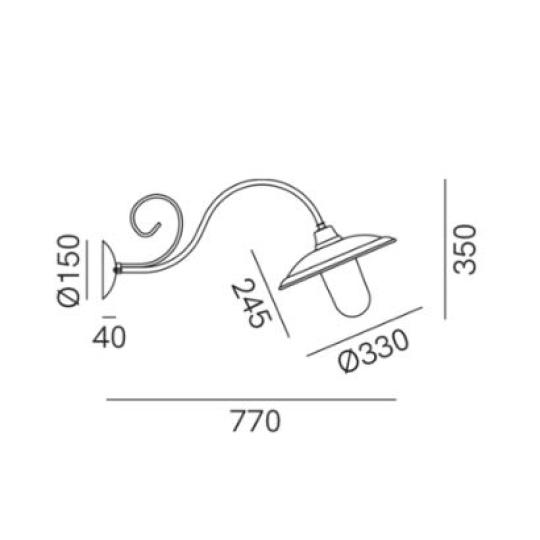 mediterran kulteri fali lampa falikar rusztikus vorosrez vintage videki rez vendeghaz balaton provence kohaz vilagitas vizallo kert lampak meret.jpg